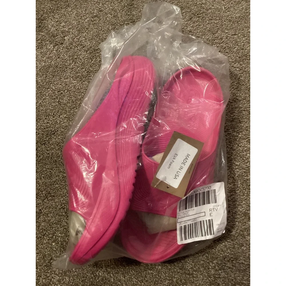 Clove Supercush Recovery Slide Neon Pink EVA Foam Sandals WS1120110NP W12 M11